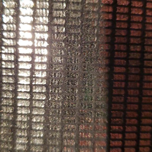 Silver/ Pewter Hard-shell Evening Clutch - Picture 5 of 5